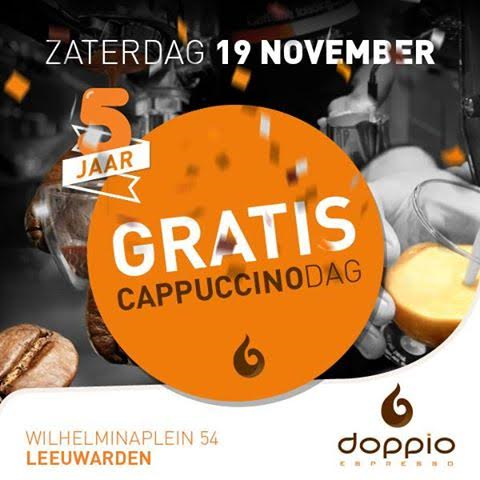 Blog A Gratis Cappuccinodag Leeuwarden